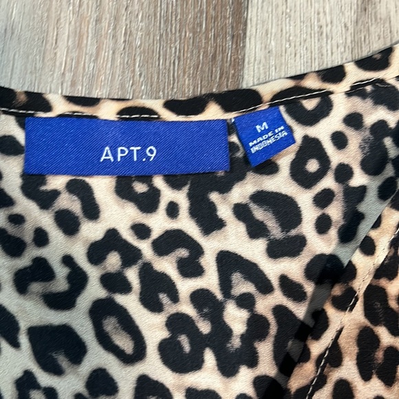 Apt. 9 Cheetah Print Sleeveless Top - Picture 5 of 11